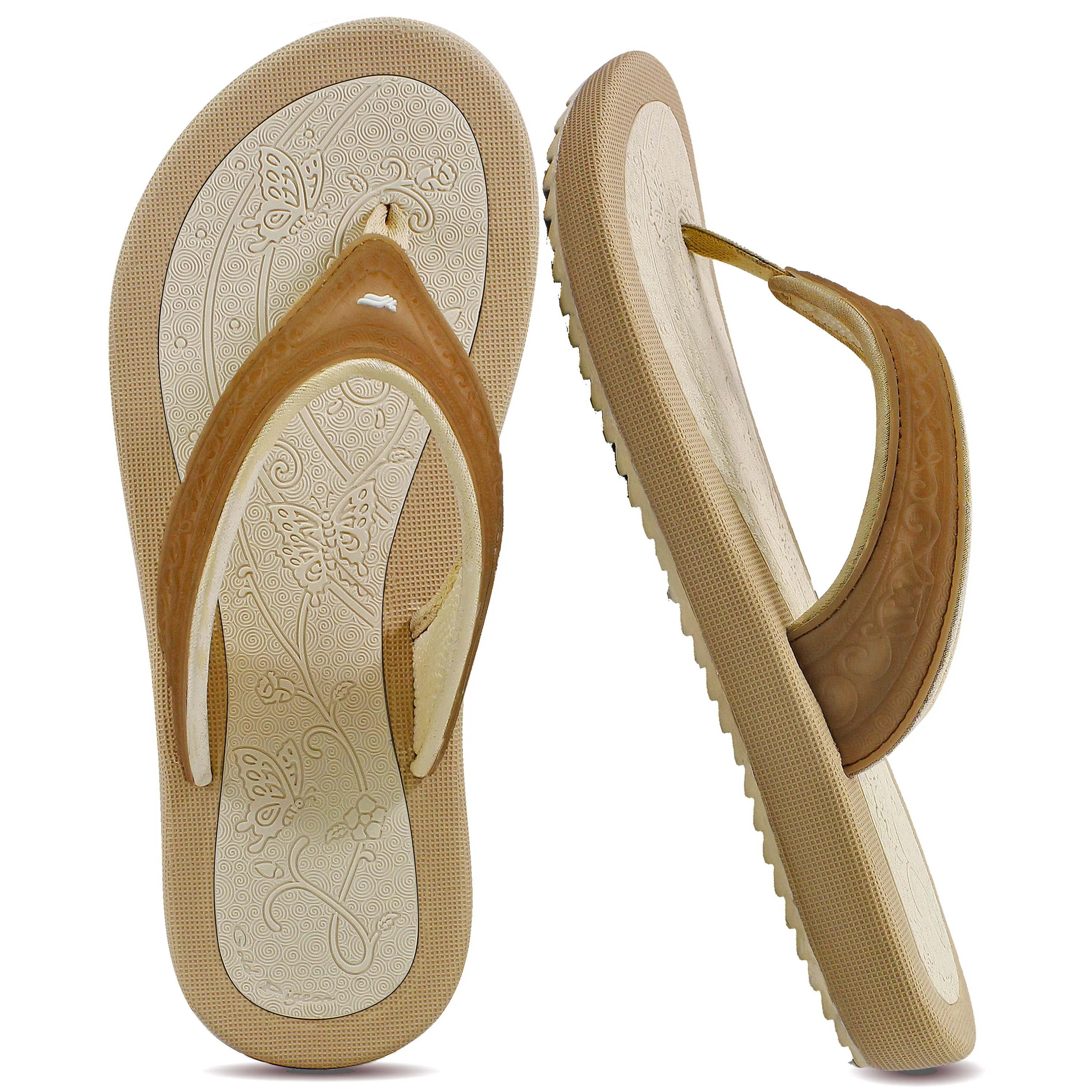 Breeze: 8521 Sand Best Flip Flops For Travel