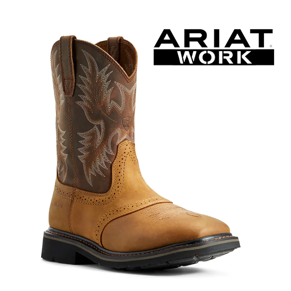 ARIAT Men's Sierra Wide Square Toe Work Boot 10010148 Best High Work Boots