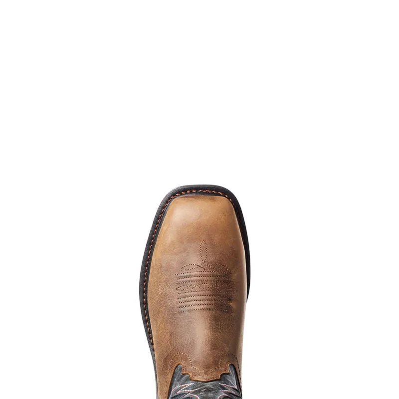 ARIAT Men's Workhog XT Venttek Waterproof Carbon Toe 10036005 All Leather Steel Toe Work Boots