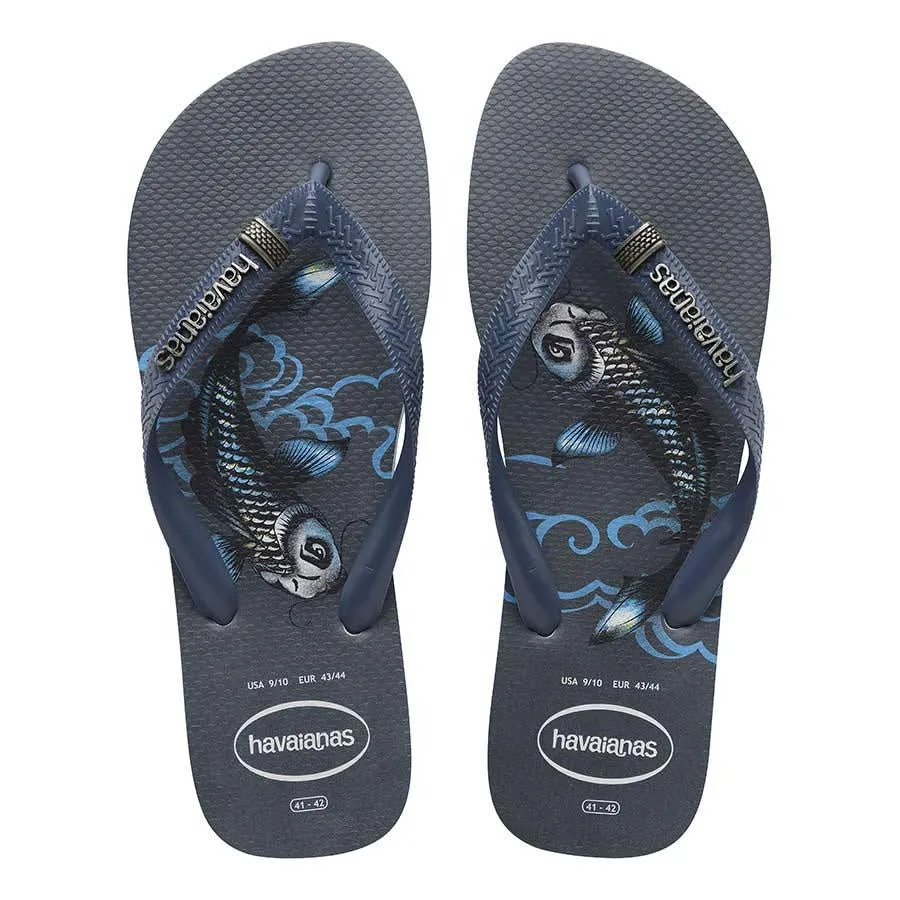 Unisex Slippers HAVAIANAS TOP TRIBO - BLUE