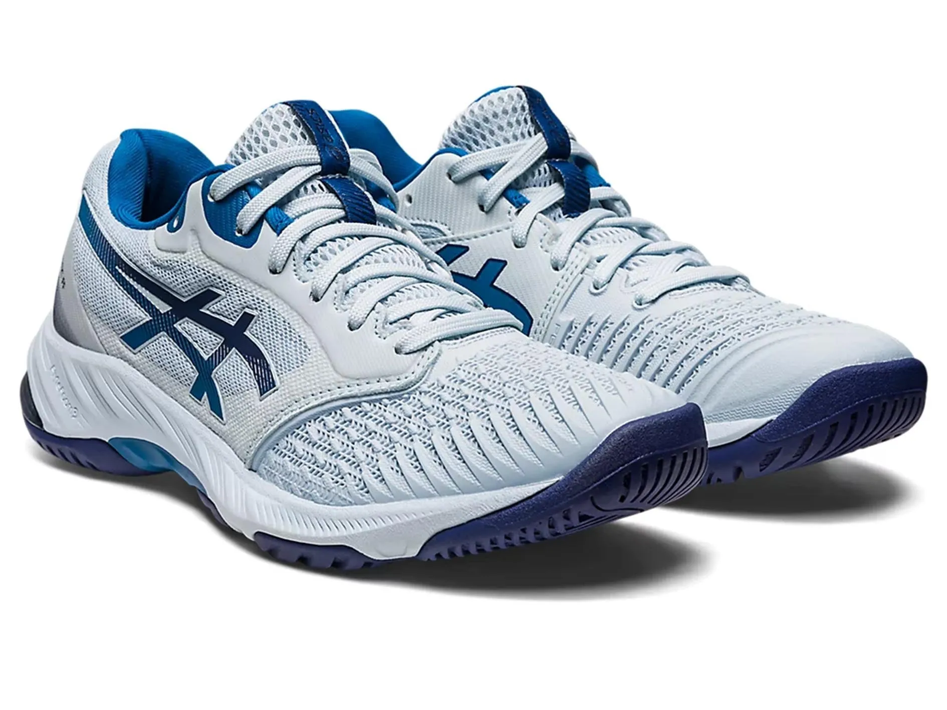 Asics Womens Netburner Ballistic FF 3 <br> 1052A069 402 Asics Novak Djokovic Shoes