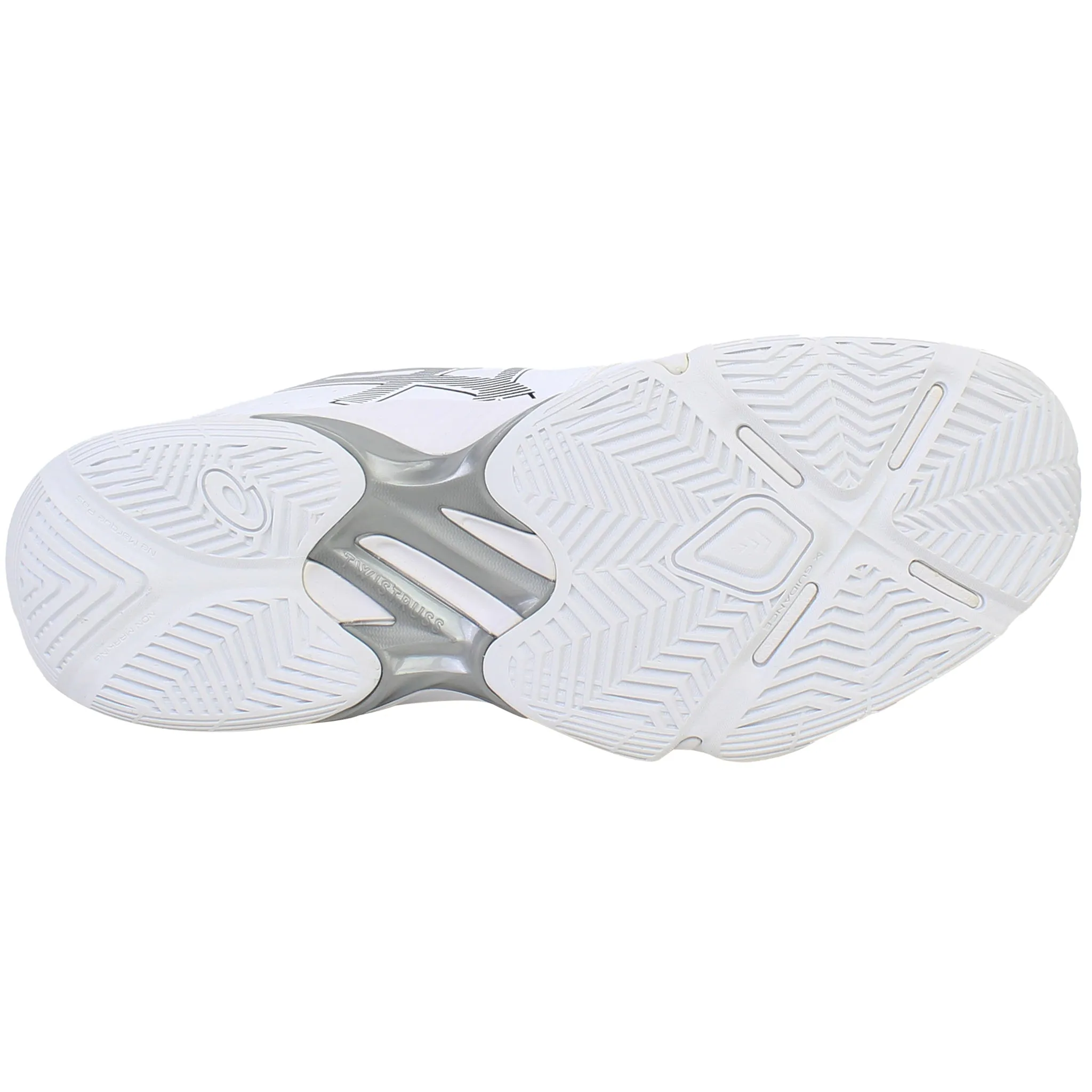 Asics Low Top Shoes Asics Blade FF Womens White Indoor Shoes