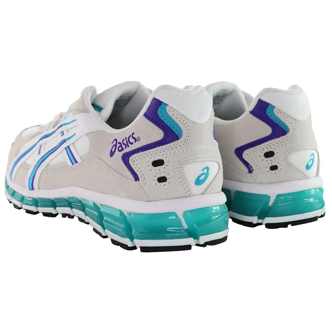 Deals On Asics Running Shoes Asics Gel-Kayano 5 360 Mens White/Blue Trainers