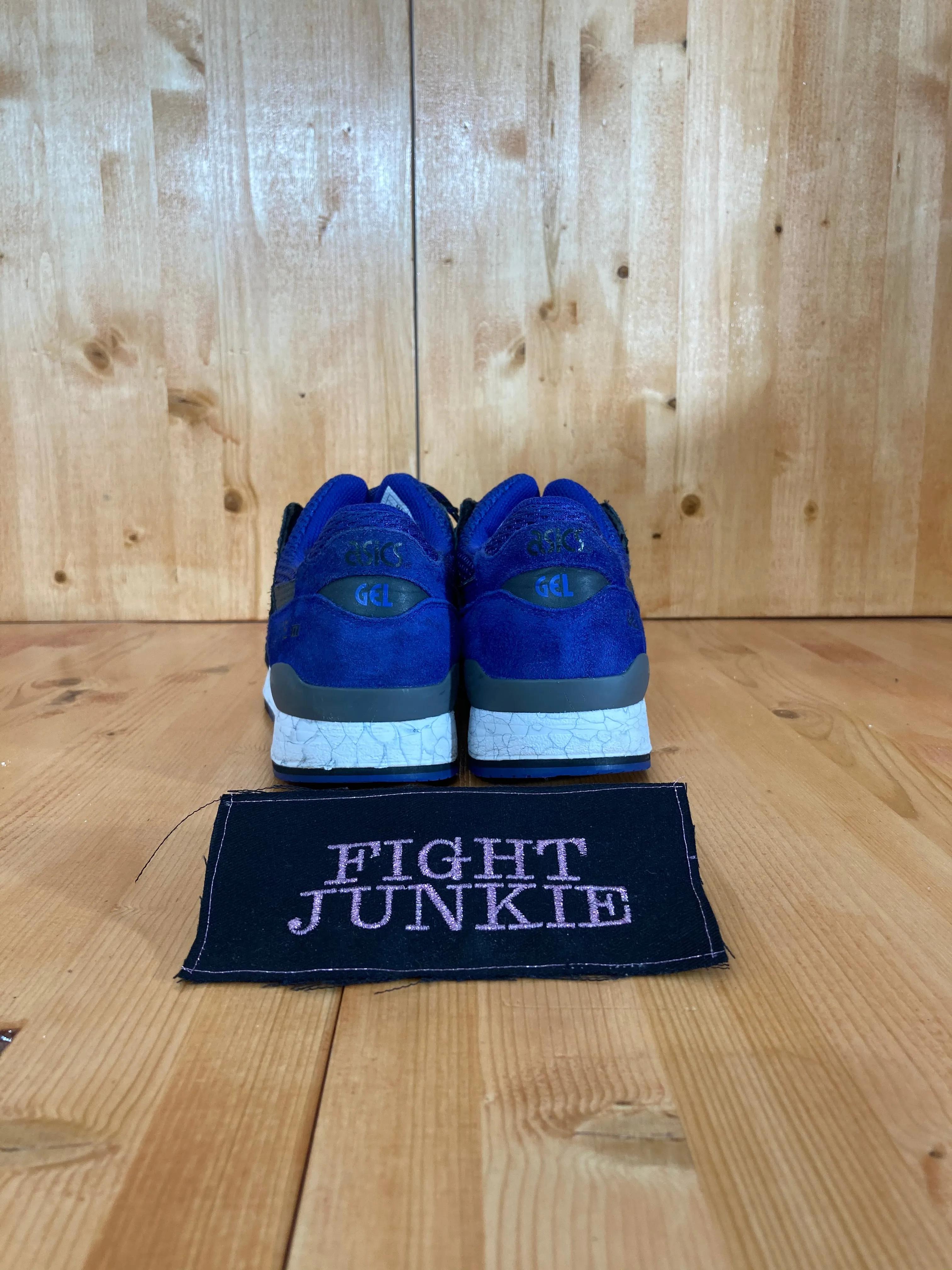 ASICS GEL LYTE 3 III HIGH VOLTAGE Women's Size 8.5 Shoes Sneakers Blue H521N Ortholite Shoes Asics