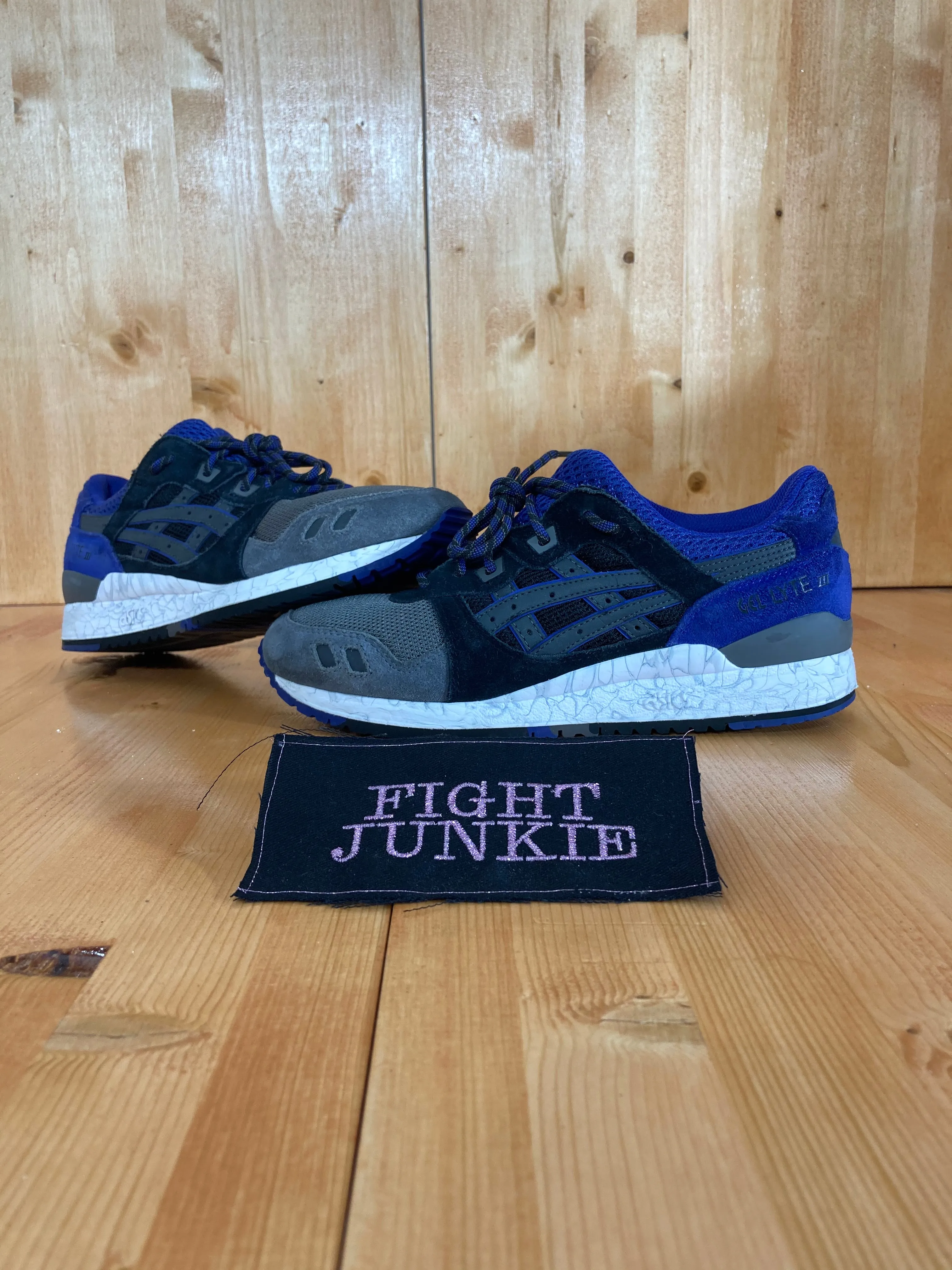 ASICS GEL LYTE 3 III HIGH VOLTAGE Women's Size 8.5 Shoes Sneakers Blue H521N Asics Gel-cumulus 21 G-tx Running Shoes