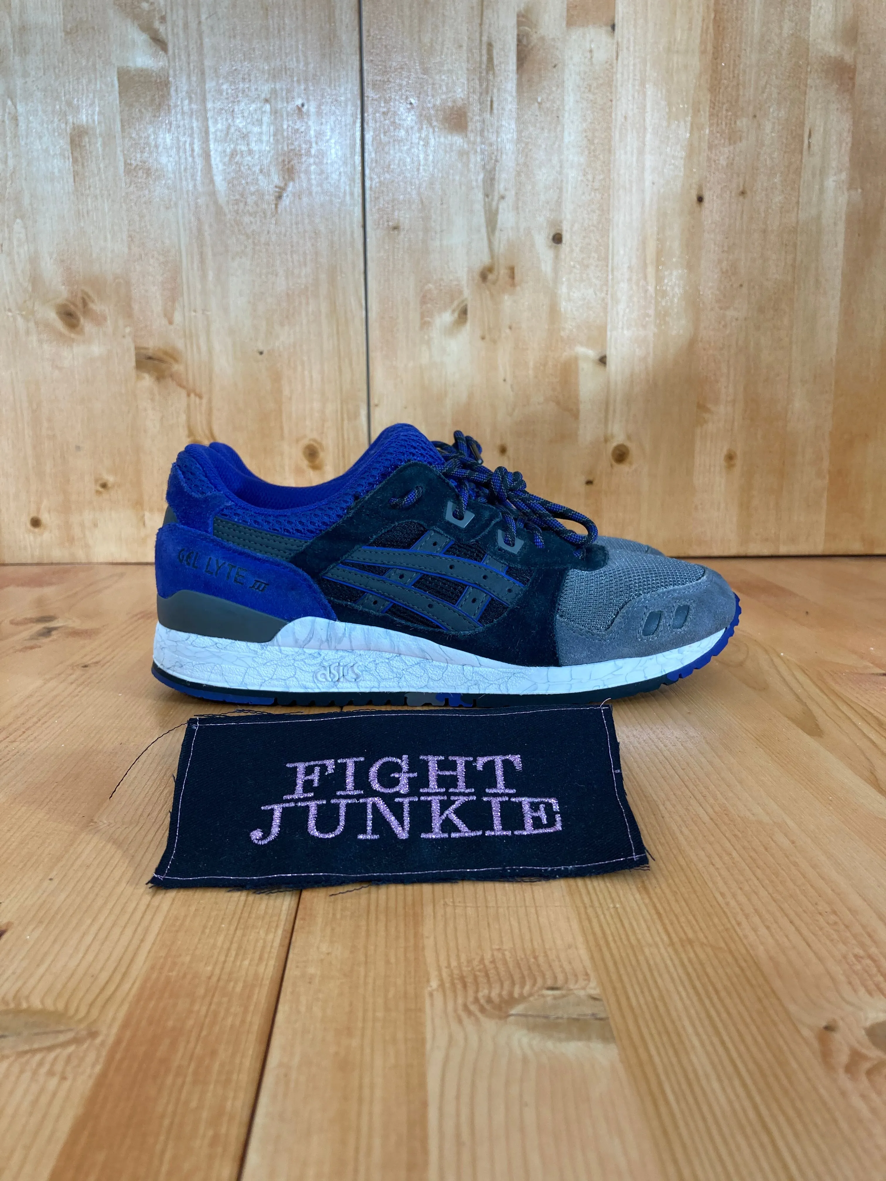 ASICS GEL LYTE 3 III HIGH VOLTAGE Women's Size 8.5 Shoes Sneakers Blue H521N Asics Spike Shoes