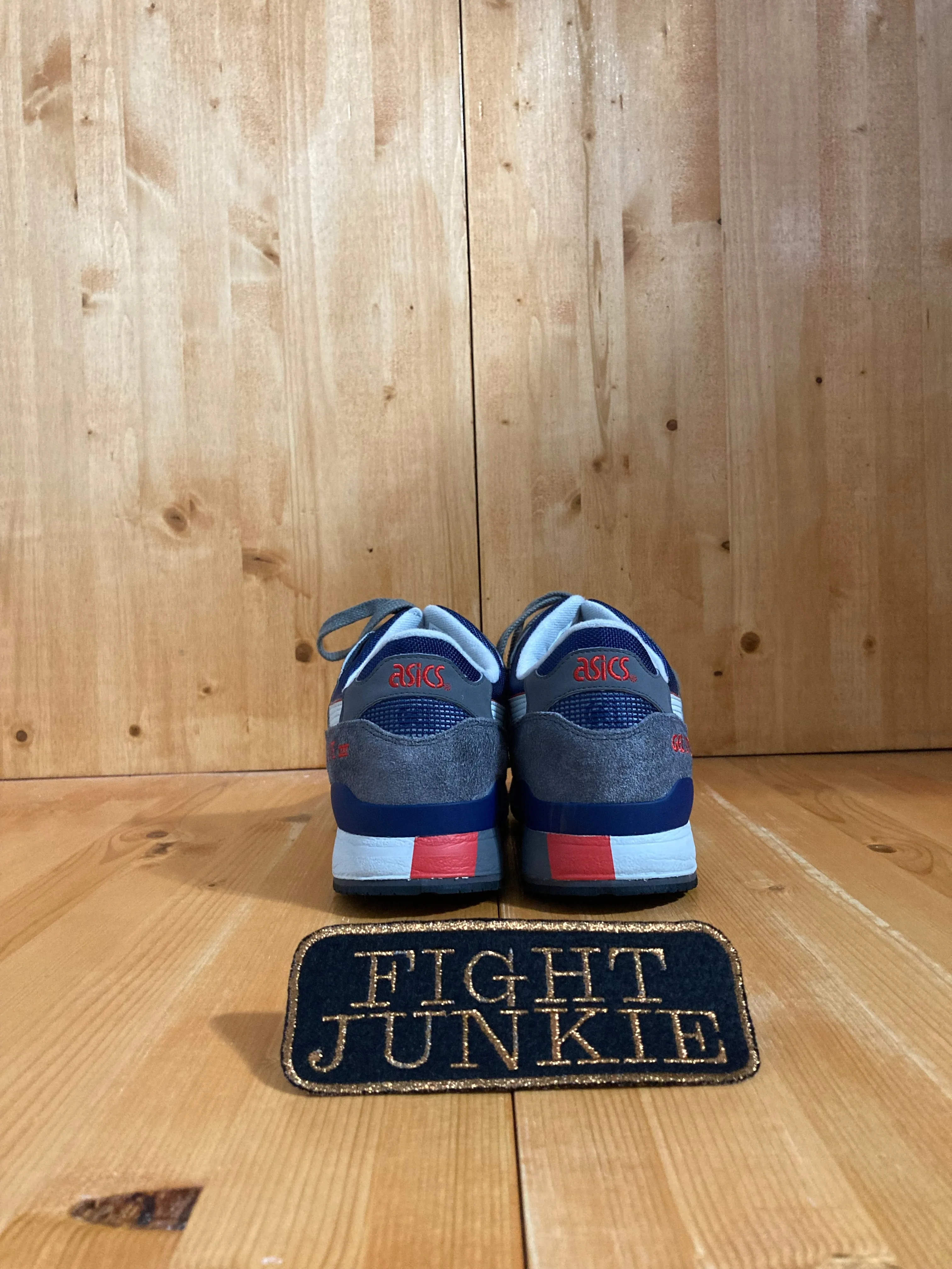 Asics Tennis Shoes Gel-resolution 8 ASICS GEL LYTE III 3 Men Size 10 Suede & Mesh Running Training Shoes Sneakers Gray & Blue H306N