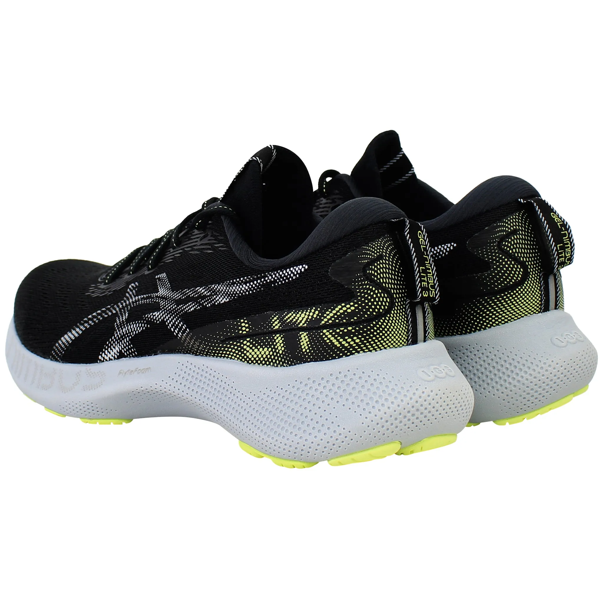 Asics Gel-Nimbus Lite 3 Mens Black Running Shoes Asics Running Shoes Lightweight