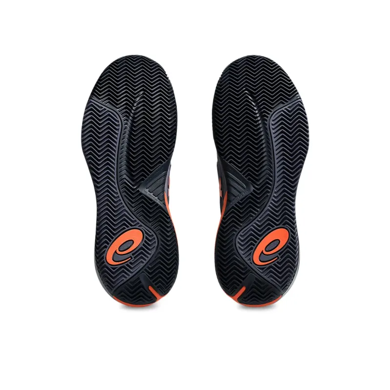 Asics Gel-Resolution X Greyish Purple & Nova Orange Men's Clay Court Tennis Shoes Asics Duomax Shoes