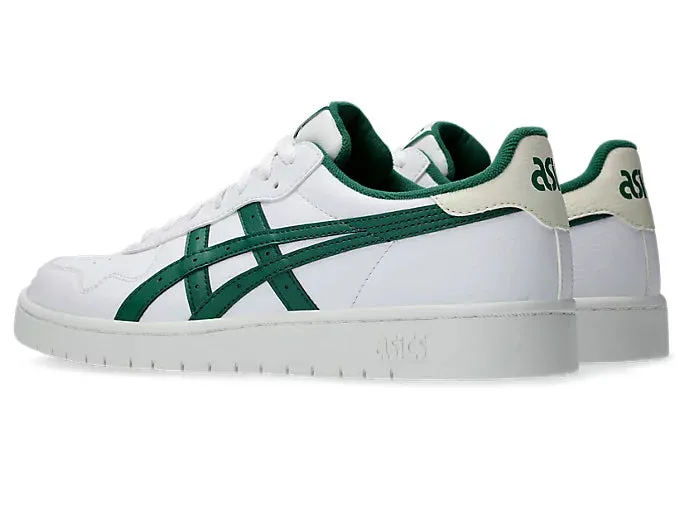 Asics Japan S - White/Jasper Green Asics Shoe Fit Chart