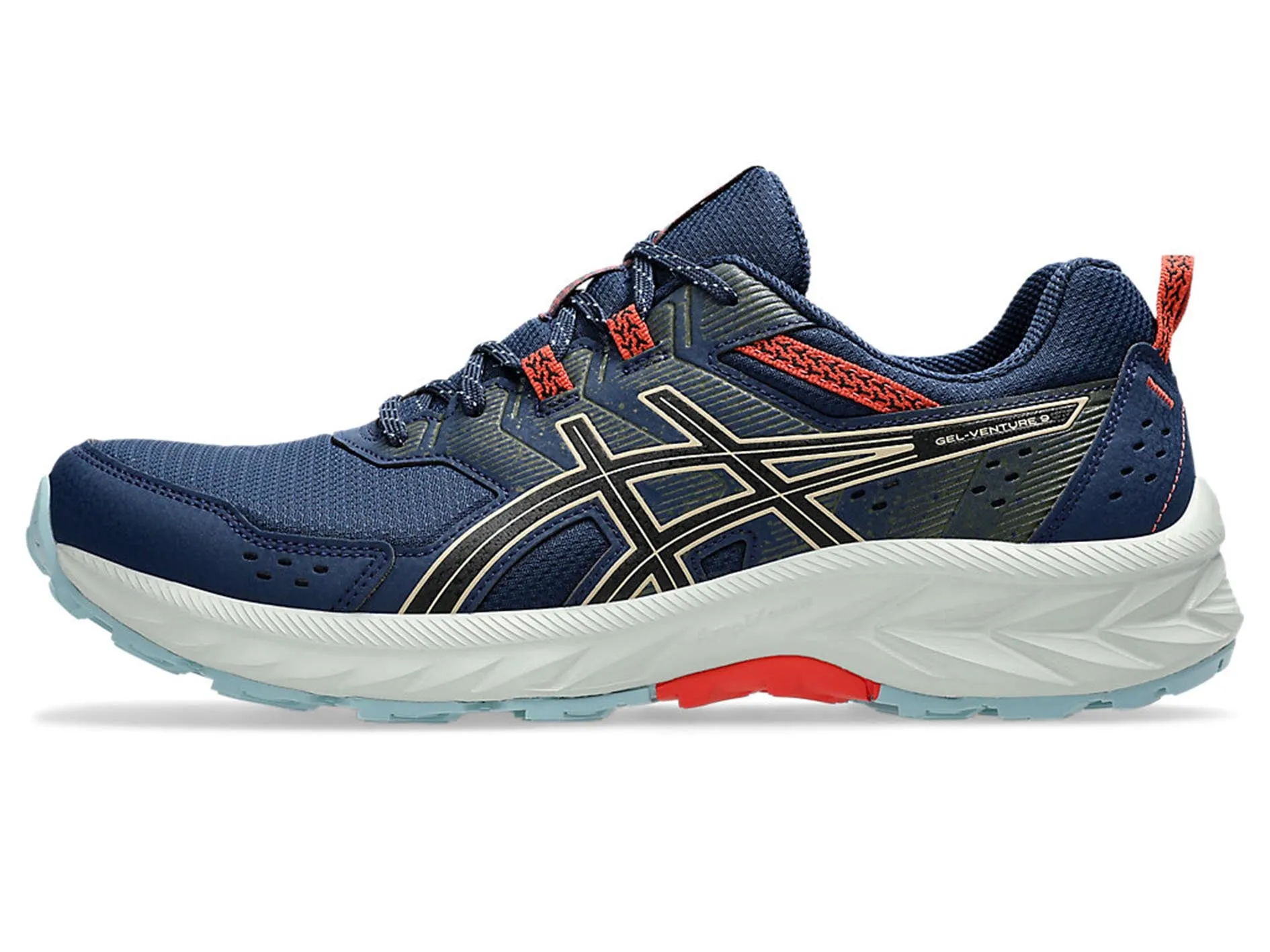 Asics Mens Gel Venture 9 (4E Width) <br> 1011B488 408 Asics Contend Shoes