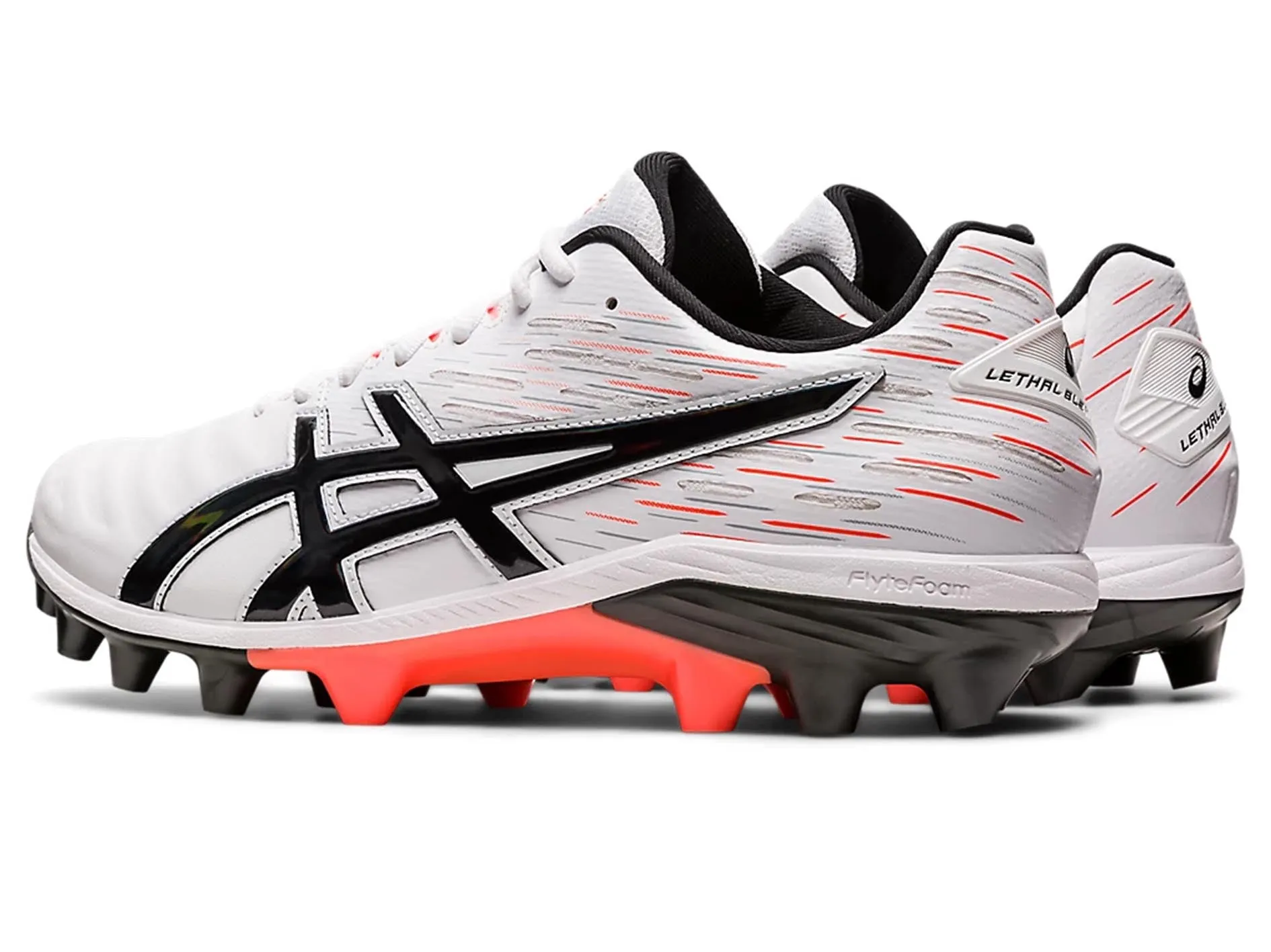 Asics Mens Lethal Blend FF Football Boots <br> 1111A212 100 Used Asics Wrestling Shoes