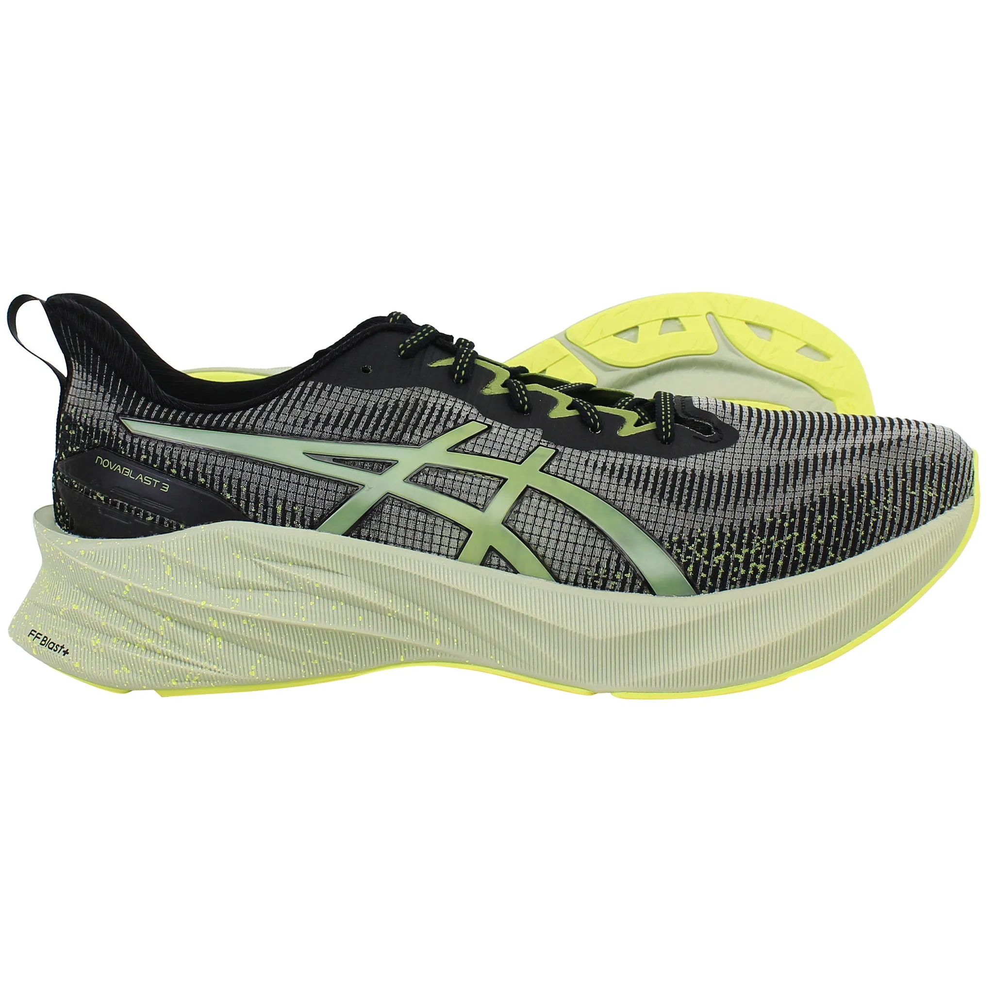 Best Asics Road Running Shoes Asics Novablast 3 LE Mens Black Running Shoes