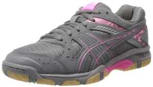 Asics Shoes San Marcos Outlet ASICS Women's Gel 1150V Volley Ball Shoe,Smoke/Knock Out Pink/Silver,9 M US