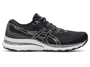 Asics Woven Shoes Asics Women's Gel-Kayano 28 Wide (D) Running Shoes in Black/White