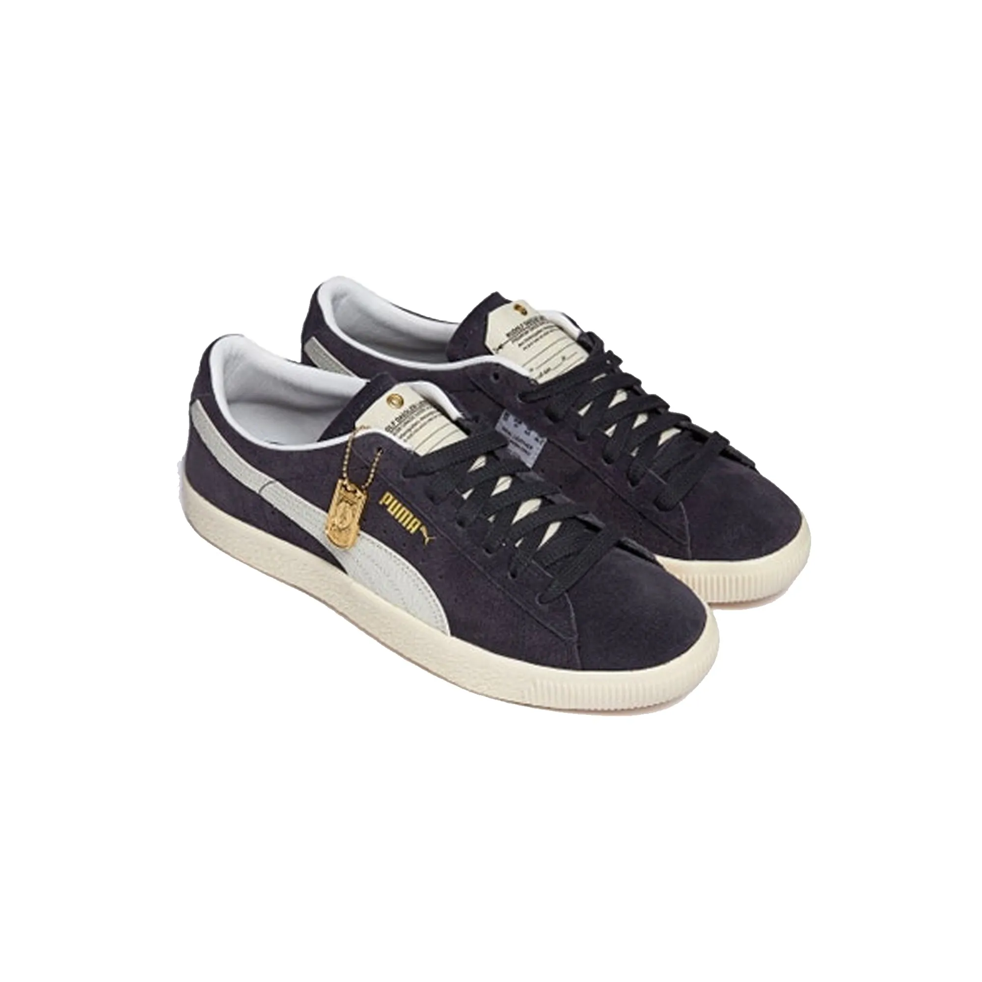 Puma Mens Suede VTG RDL LB Shoes 'Puma New Navy/Puma White' Most Popular Asics Running Shoe