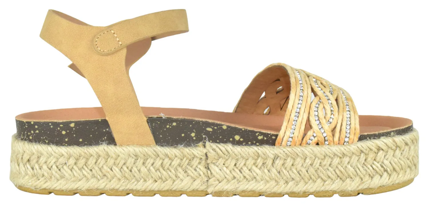 ATHENS-1 Beige TOP MODA Mayari Sandals