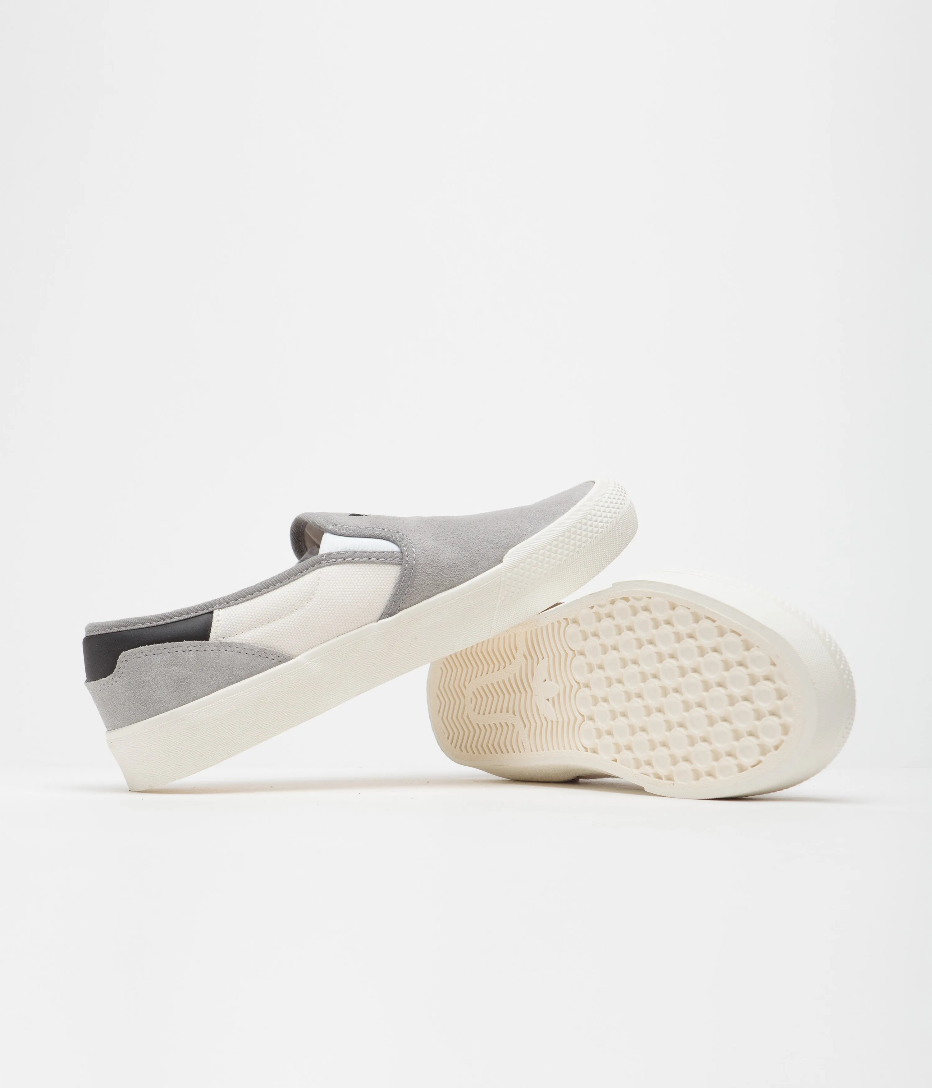 Adidas Shmoofoil Slip Shoes - Solid Grey / Cloud White / Core Black Adidas Shoes On Sale