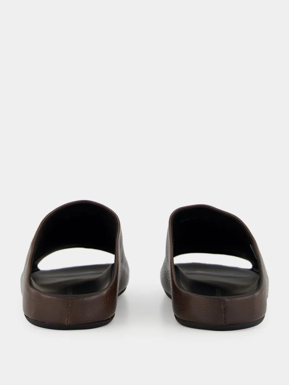 Babouche 002 Brown Leather Mule Sandals Similar Sandals