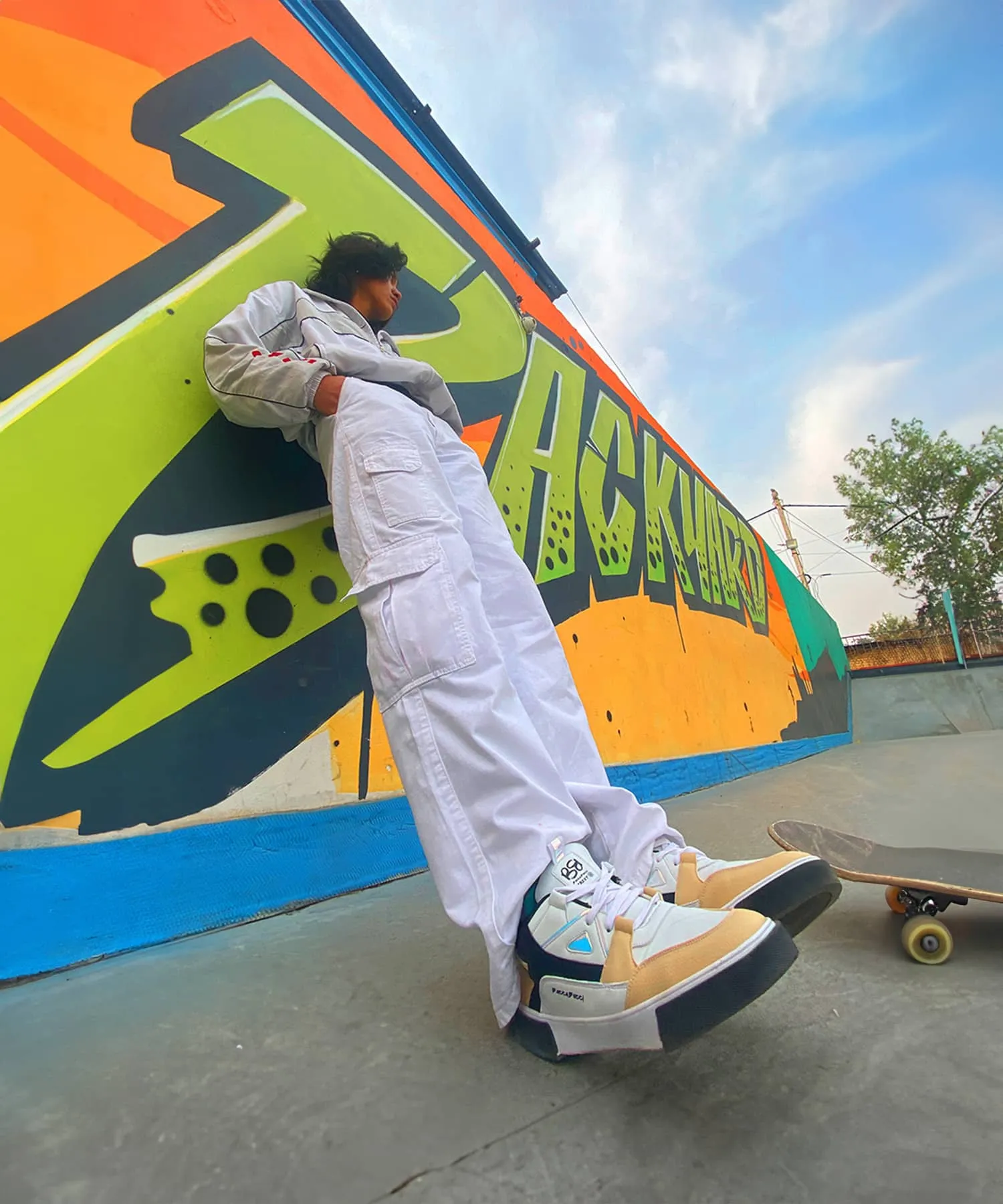 Wide Basketball Sneakers Bacca Bucci HAPPY HIGH