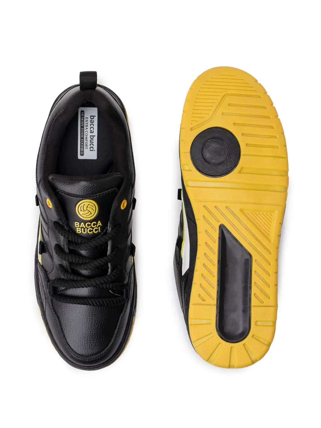 Bacca Bucci JACKSON Men's Low Top Sneakers Best And Walking Shoes For Flat Feet