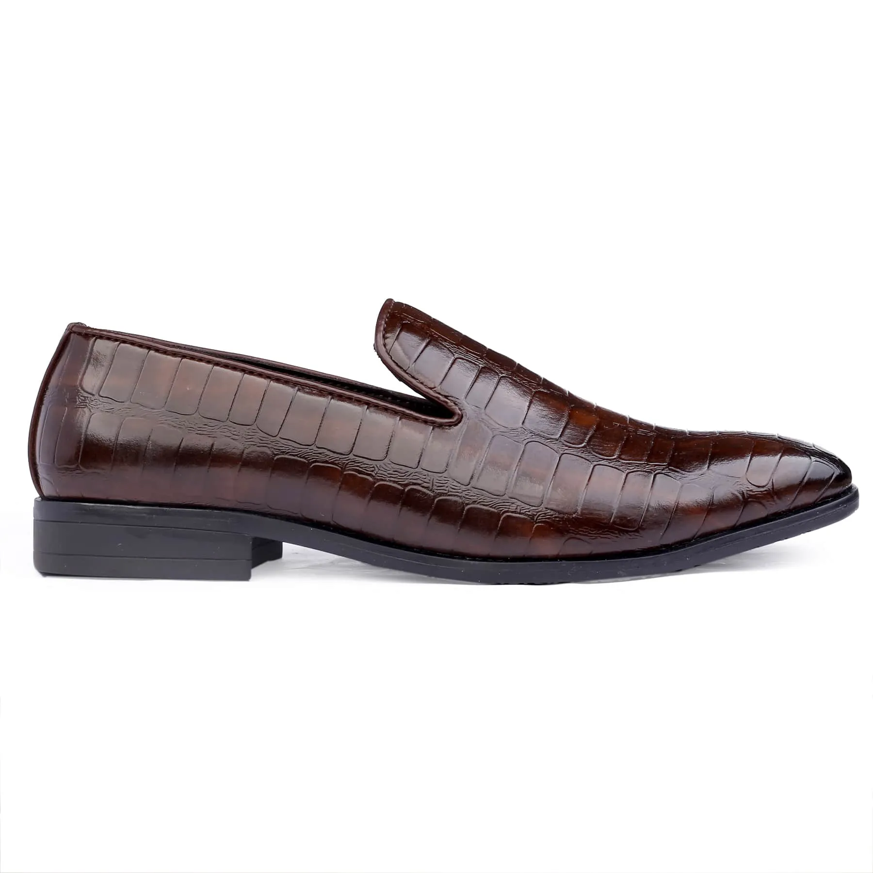 Miu Miu Bleached Leather Loafers Bacca Bucci NAPLES Party Textured Loafers | Wedding Dress Formal Slip-on Shoes