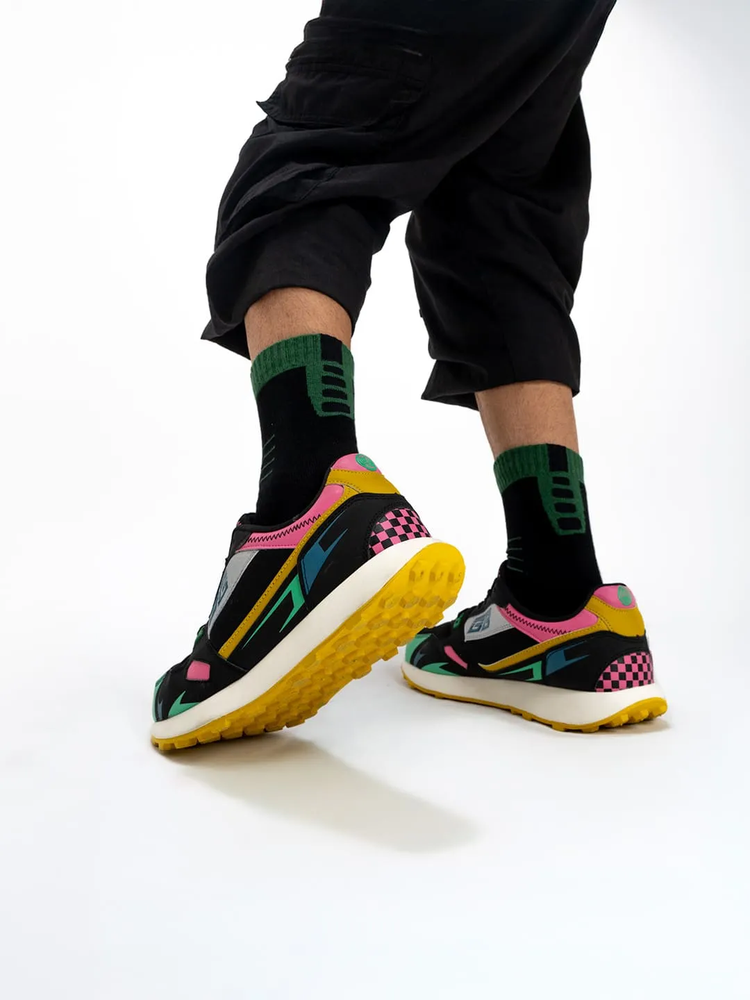 Bacca Bucci TORQUE Rugged Edge Activewear Sneakers Beaded Shoes