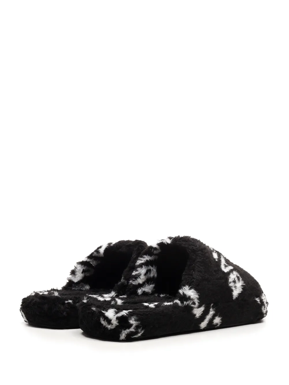 Sandals Clarks Mens Balenciaga All Over Logo Slippers