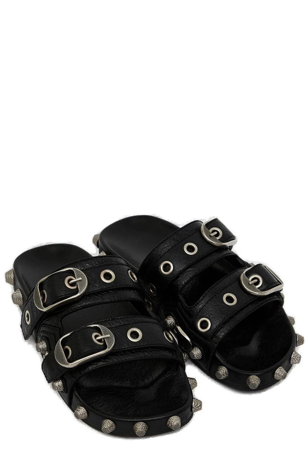 Balenciaga Cagole Stud Embellished Sandals Teva Hydratrek Sandals