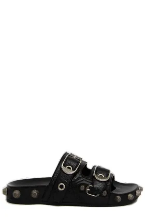 Aruba Sandals Balenciaga Cagole Stud Embellished Sandals