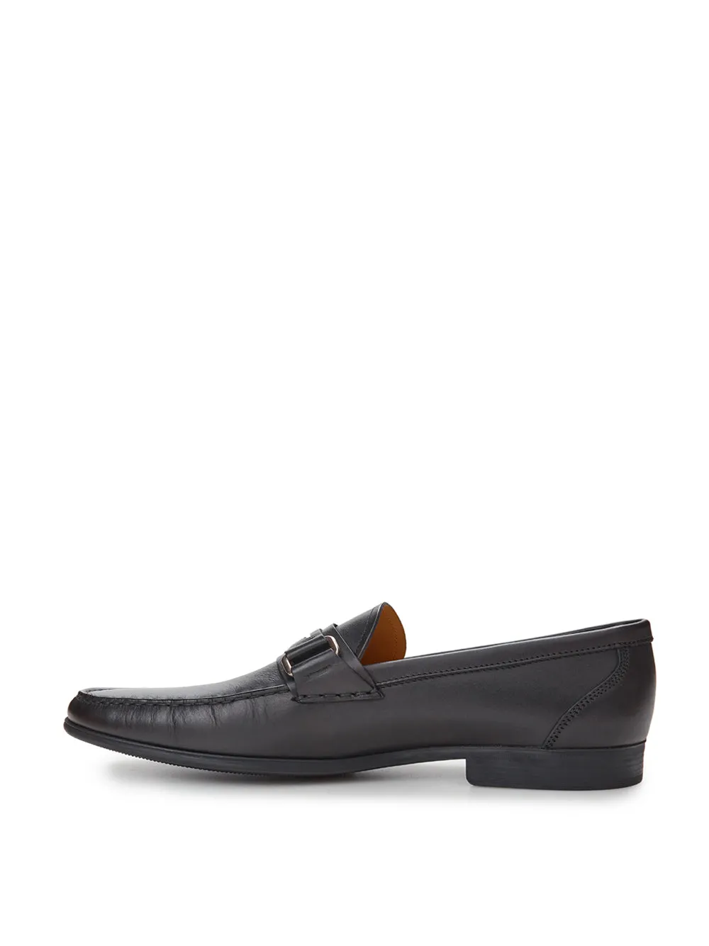 Bally Elegant Black Leather Loafers for Men Loafers Bread Slippers