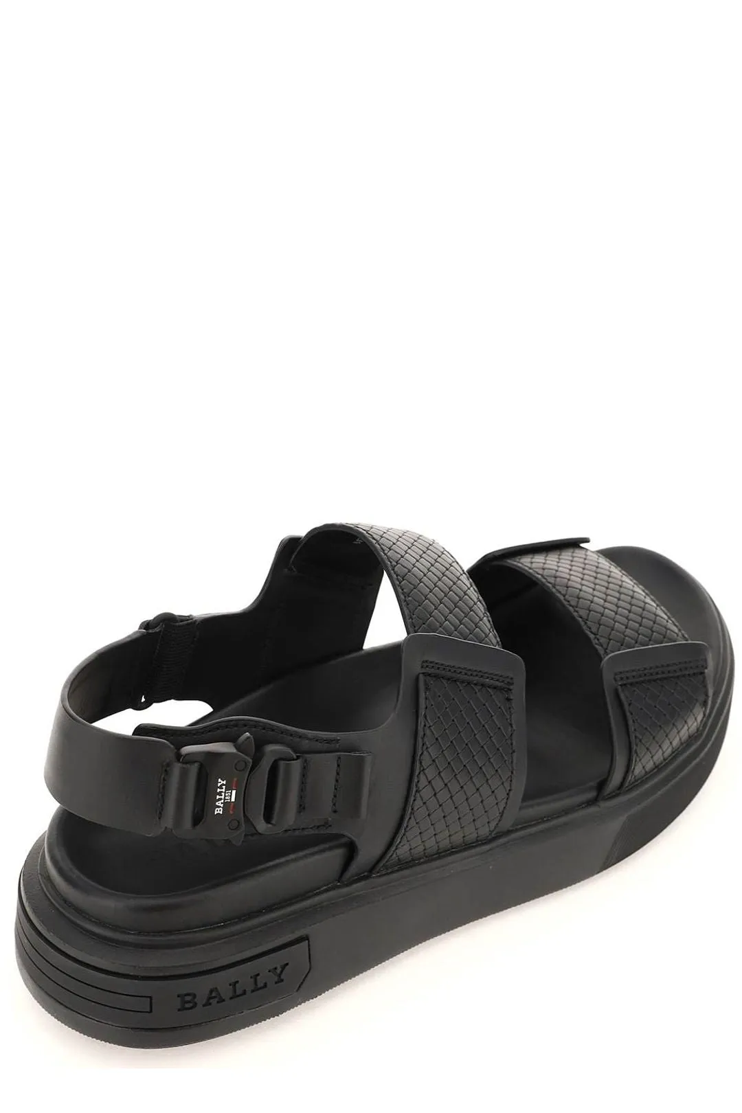 Sandals In Curacao Bally Jaron Buckled Open Toe Sandals