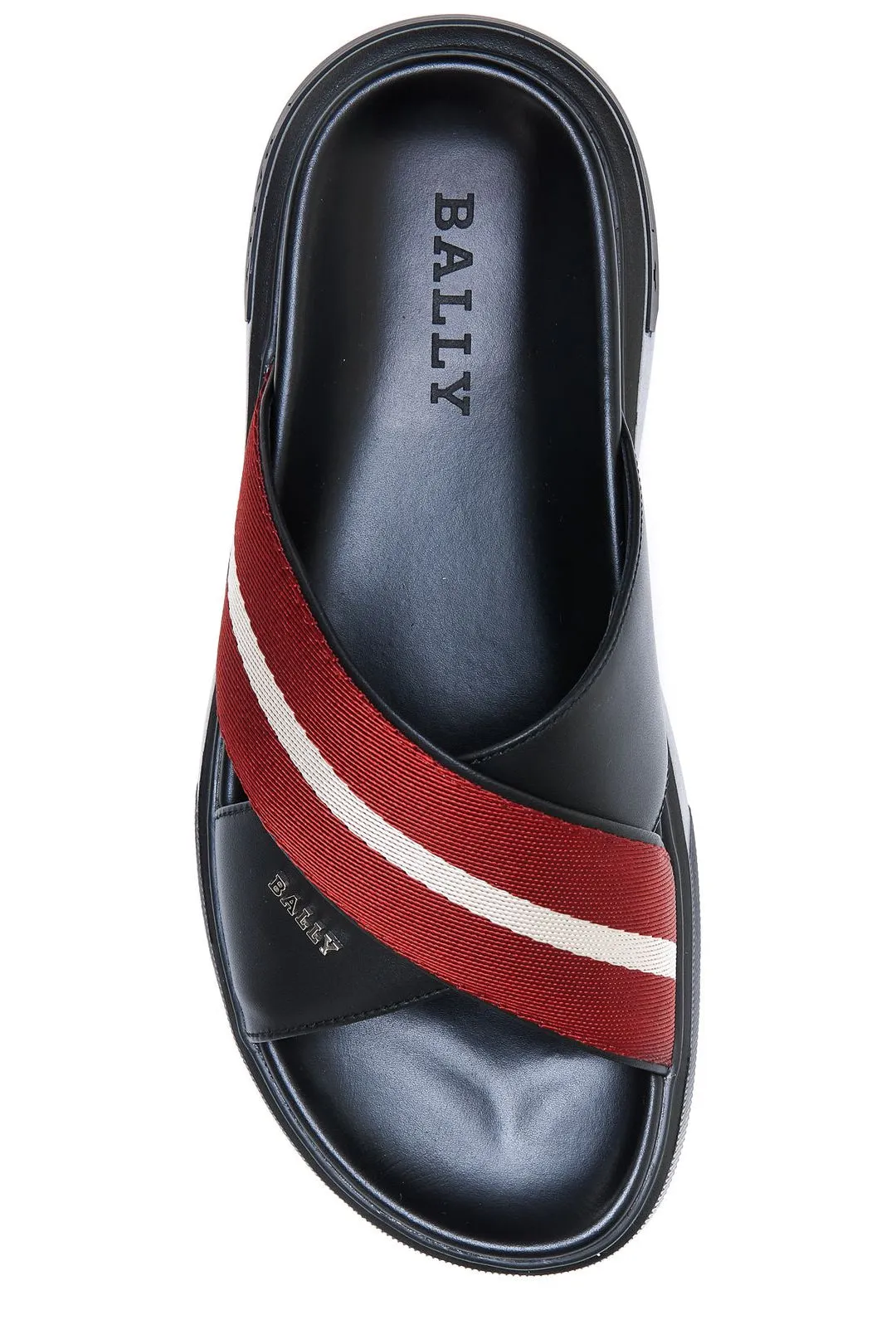 Setta Sandals Bally Logo Plaque Slip-On Sandals