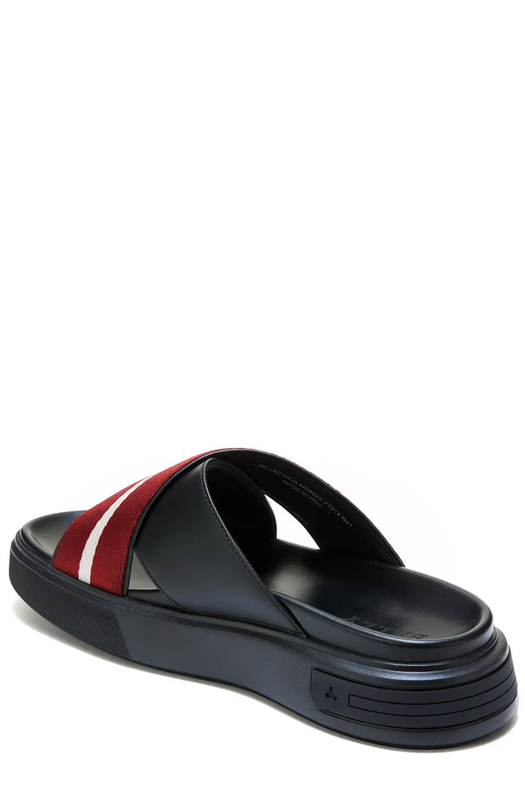 Bally Logo Plaque Slip-On Sandals Sandals Royal Barbados Photos