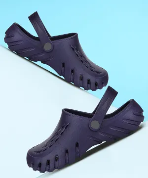 Waterproof Outdoor Slippers Bersache Extra Soft Classic Casual with Back Strap Regular wear with Ultra Soft & Flexibility Technology Flip-Flop for Men's/ boy,s 6002-(Blue)