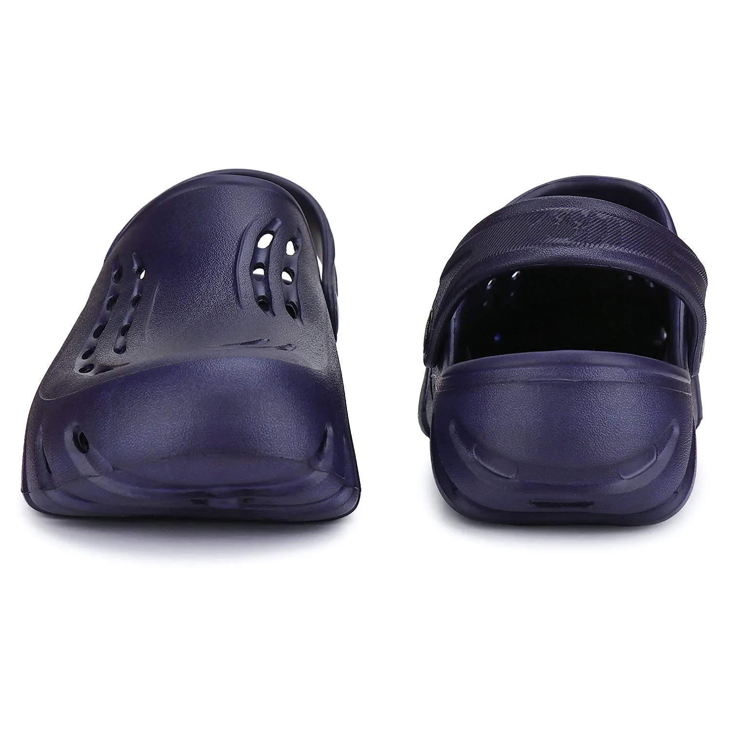 Safety Slippers For Elderly Bersache Extra Soft Classic Casual with Back Strap Regular wear with Ultra Soft & Flexibility Technology Flip-Flop for Men's/ boy,s 6002-(Blue)