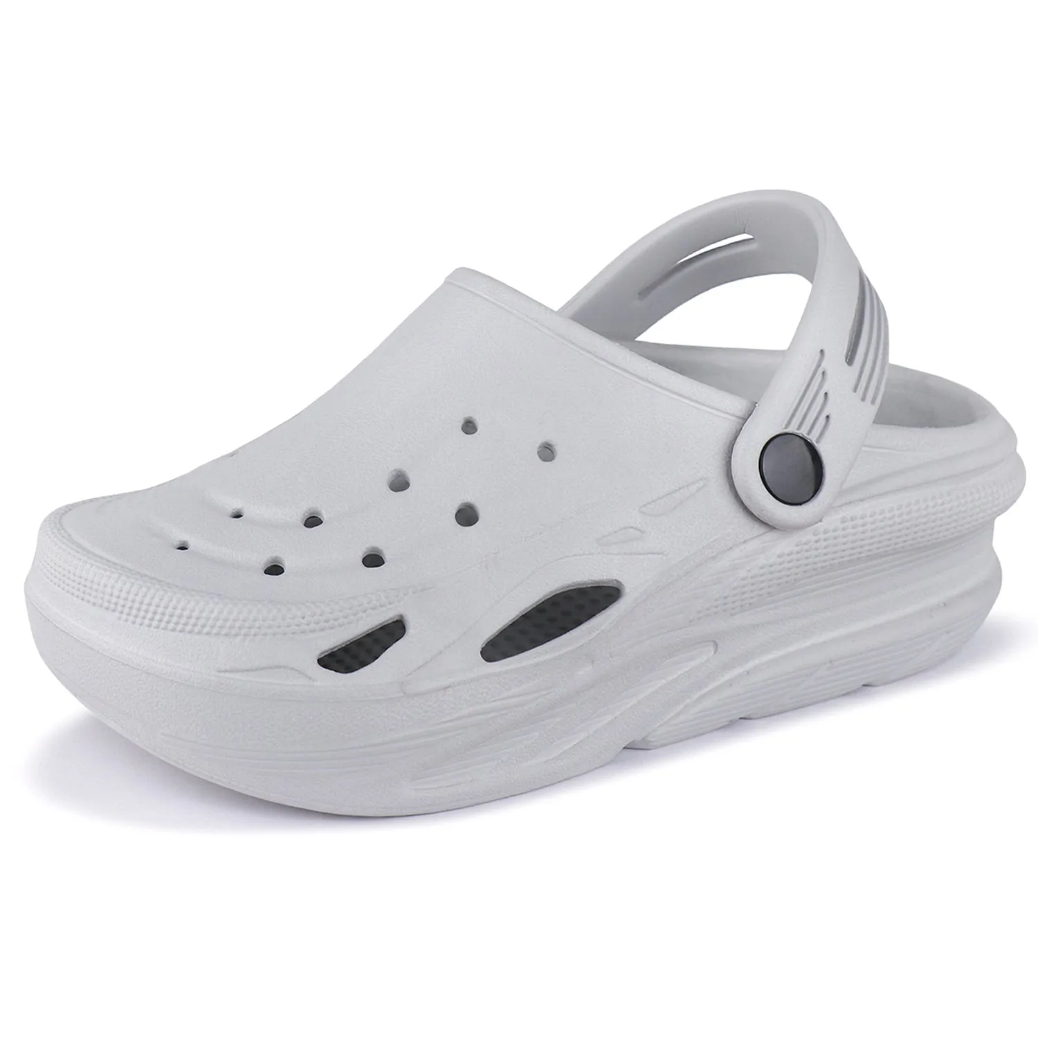 Toddler Squishmallow Slippers Bersache Extra Soft Classic Casual with Back Strap Regular wear with Ultra Soft & Flexibility Technology Flip-Flop for Men's/ Boy's 6058-White