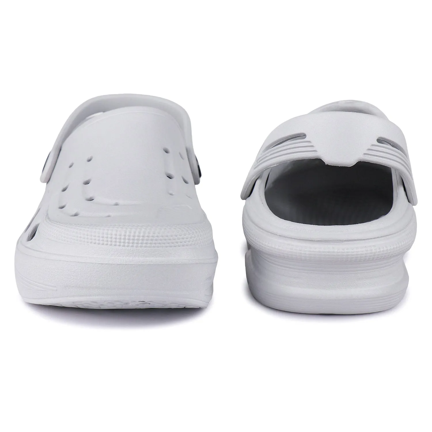 Bersache Extra Soft Classic Casual with Back Strap Regular wear with Ultra Soft & Flexibility Technology Flip-Flop for Men's/ Boy's 6058-White House Slippers