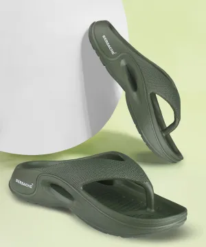 Bersache Extra Soft Classic Casual with Back Strap Regular wear with Ultra Soft & Flexibility Technology Flip-Flop for Men's/ Boy's 6065-Green Dorothy And Ruby Slippers