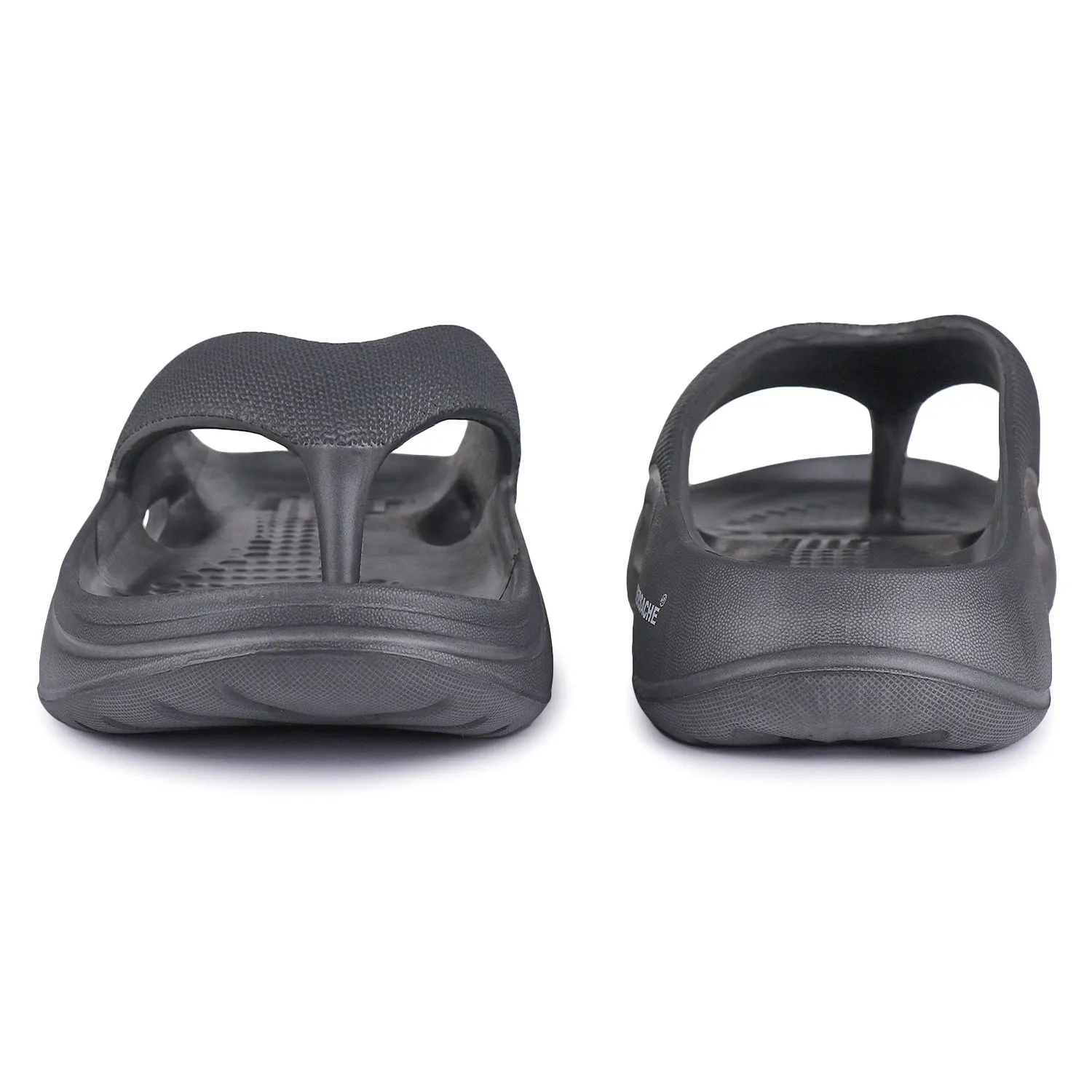 Bersache Extra Soft Classic Casual with Back Strap Regular wear with Ultra Soft & Flexibility Technology Flip-Flop for Men's/ Boy's 6066-Gray Folding Travel Slippers