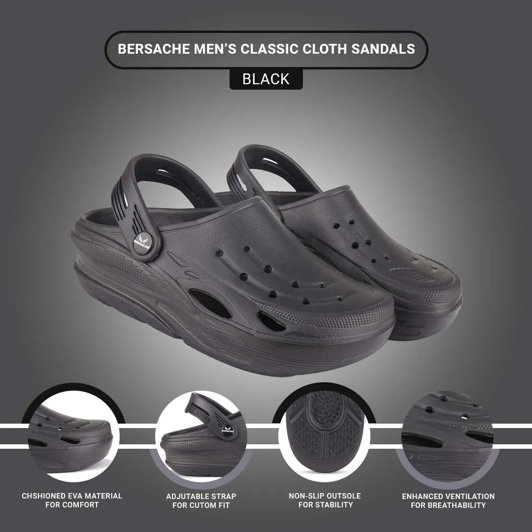 Bersache Extra Soft Classic Casual with Back Strap Regular wear with Ultra Soft & Flexibility Technology Flip-Flop for Men's/ Boy's 6070-Navy Dakota Slippers