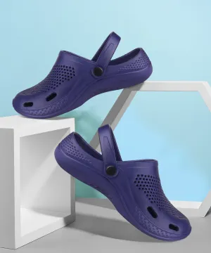 Bersache Extra Soft Classic Casual with Back Strap Regular wear with Ultra Soft & Flexibility Technology Flip-Flop for Men's/ Boy's 6071-Blue Closed Toe Slides