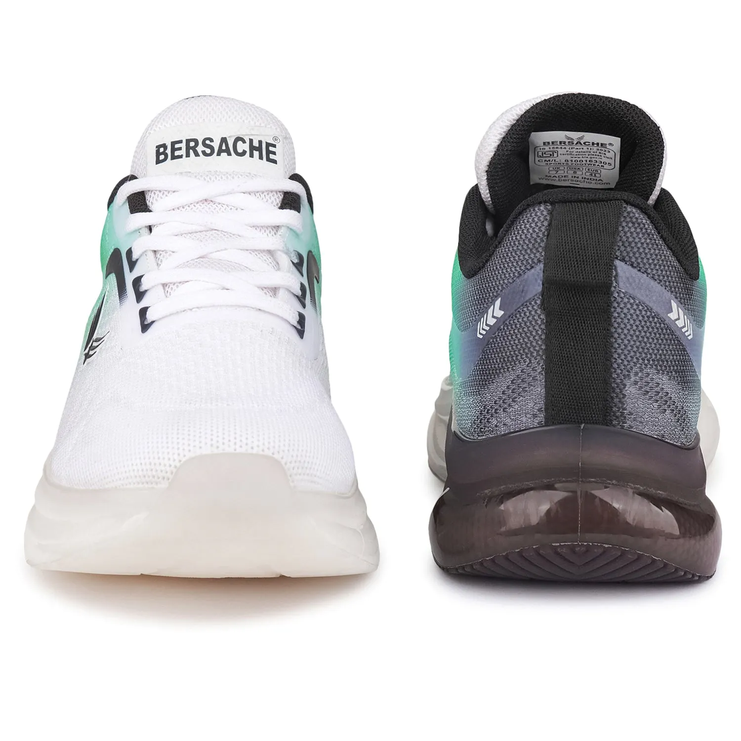 Bersache Sneaker, Loafers ,Casual With Extra Comfort Sneakers For Mens (9189-Green) Designer Slides Sale