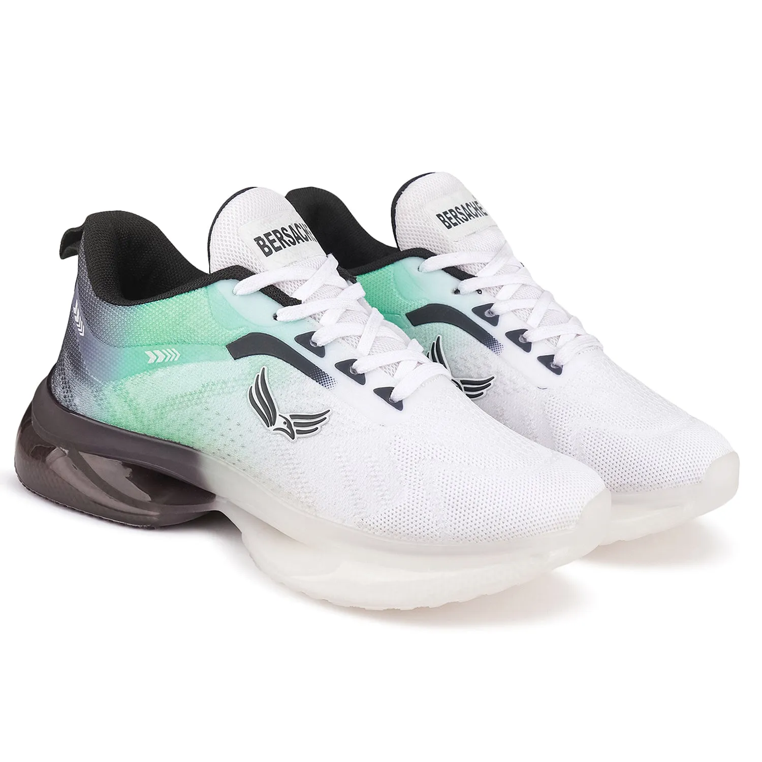 Free Knitting Patterns For Slippers On Two Needles Bersache Sneaker, Loafers ,Casual With Extra Comfort Sneakers For Mens (9189-Green)