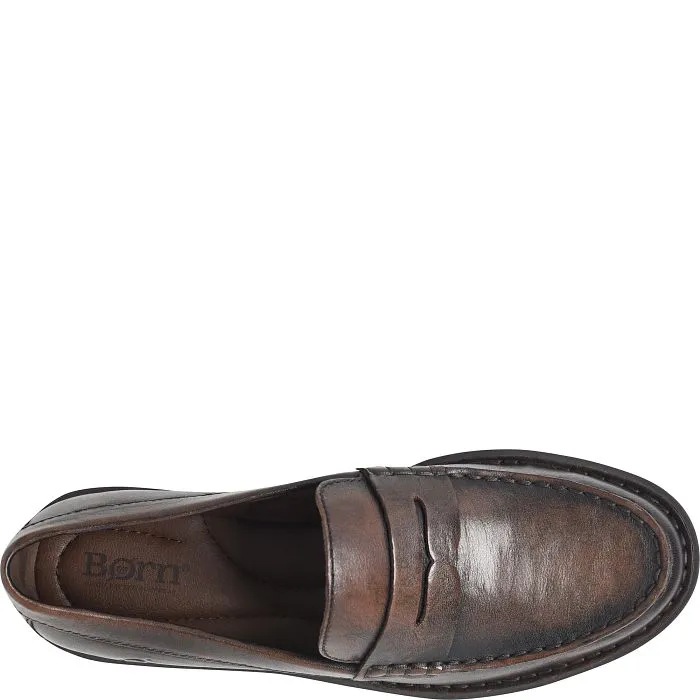 10.5 Ee Work Boots Born Women's Carrera Smart Work Loafer - Tan