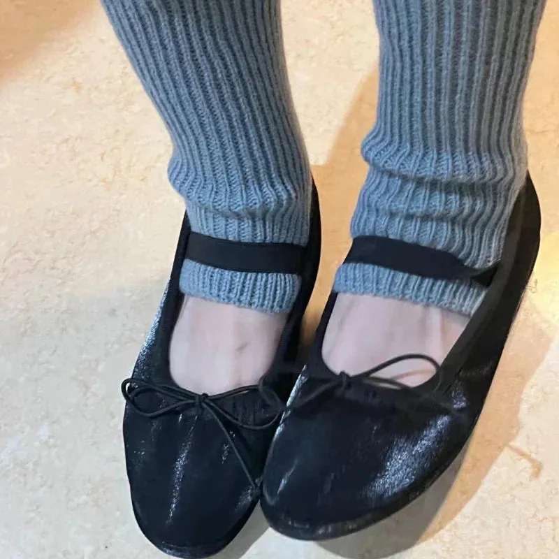 Steve Madden Lando Leather Loafers binfenxie  -  Elegant Velvet Ballet Flats Shoes Women Bow Tie Soft Casual Streetwear Ladies Shoes Female Slip on Mary Jane Shoes Loafers New