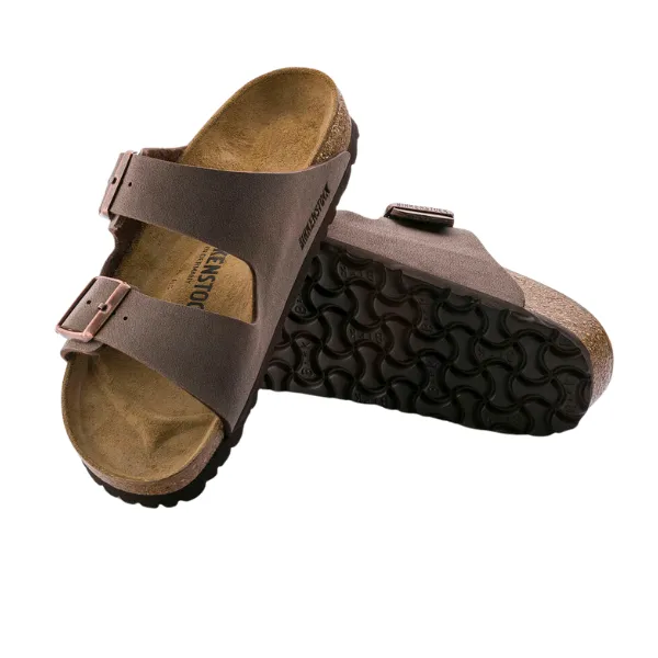 Birkenstock Men's Arizona (Regular Width) Mocha Bow Sandals