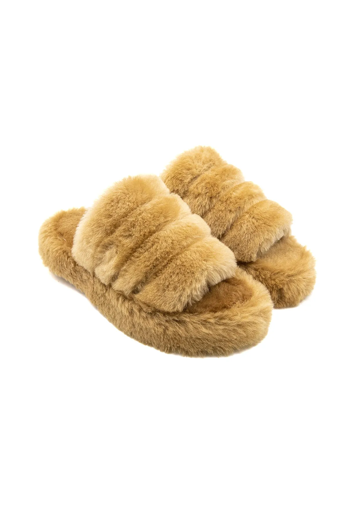 Tinkerbell Costume Slippers Women's Shearling Slippers, Ginger Wool