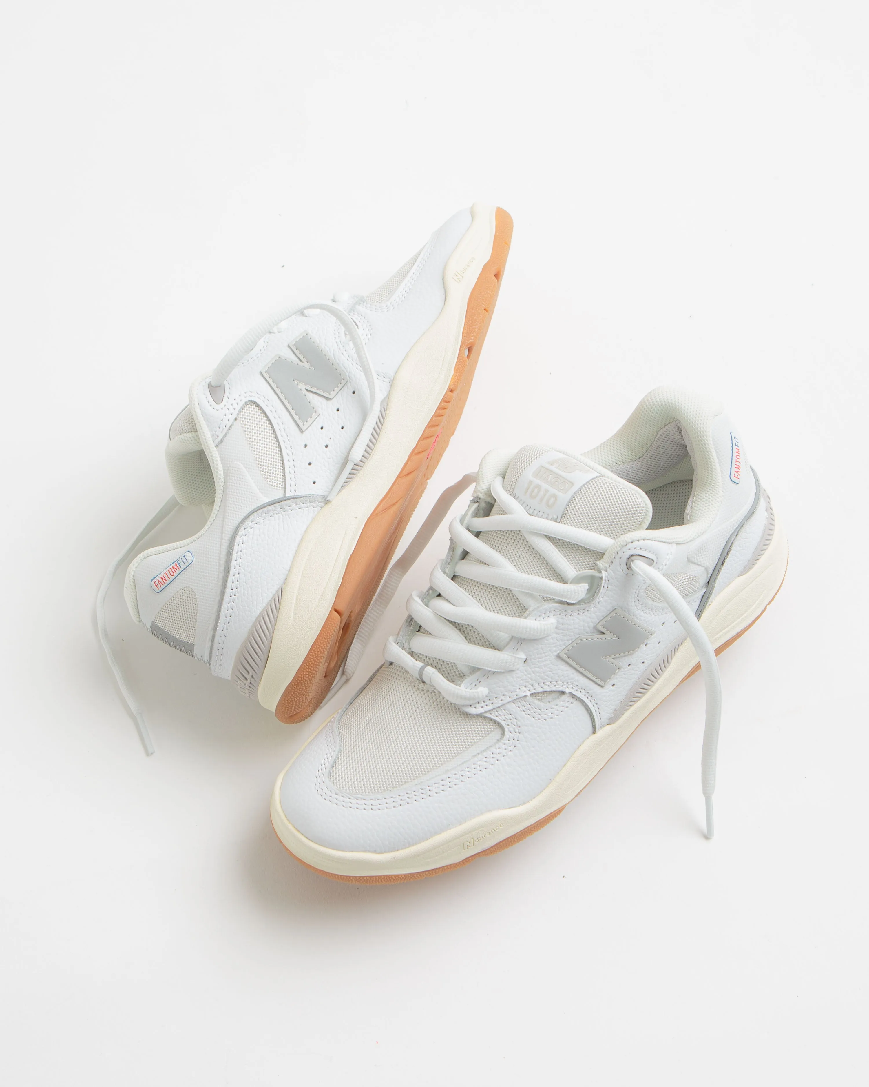 Do New Balance Run Wide New Balance Numeric 1010 Tiago Lemos Shoes - White / White