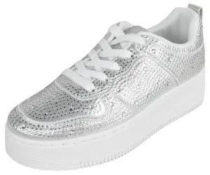 BOSTON-8 Silver Top MODA Cape Robbin Sneakers